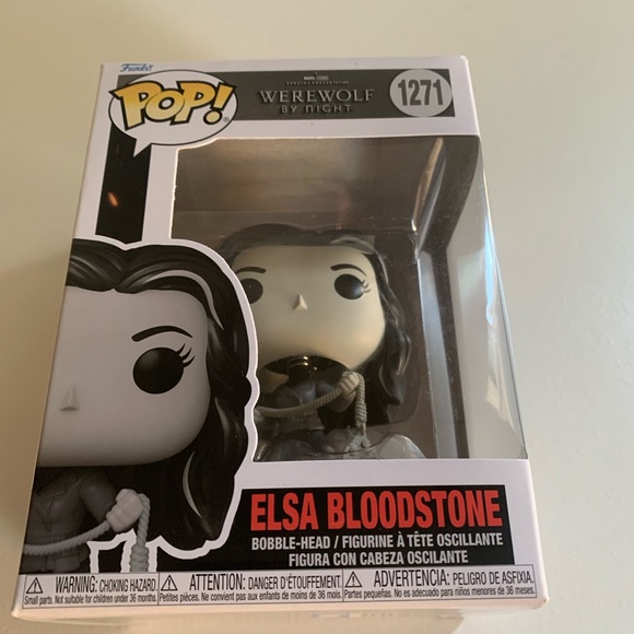 Funko Pop! Marvel Werewolf by Night Elsa Bloodstone Figure - Picture 6 of 7
